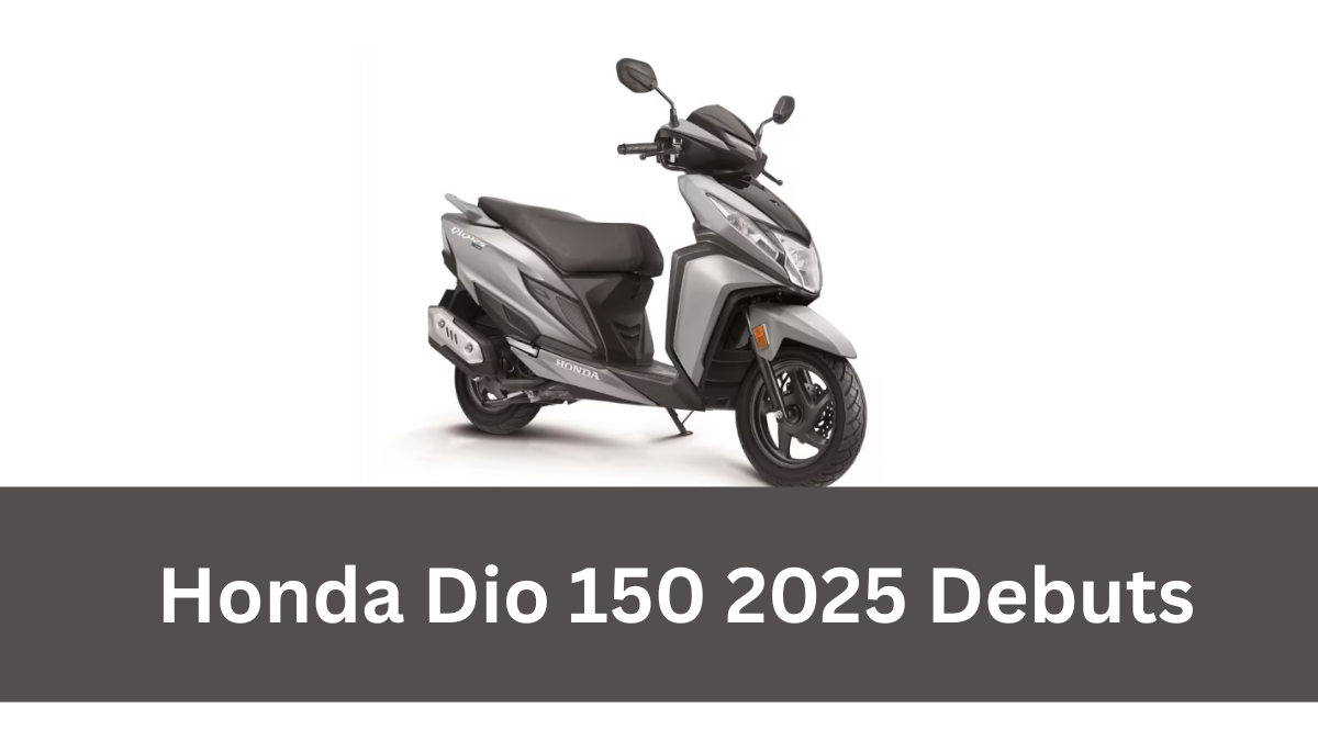 Honda Dio 150 2025 Debuts – Sporty, Powerful Scooter Loaded With Features