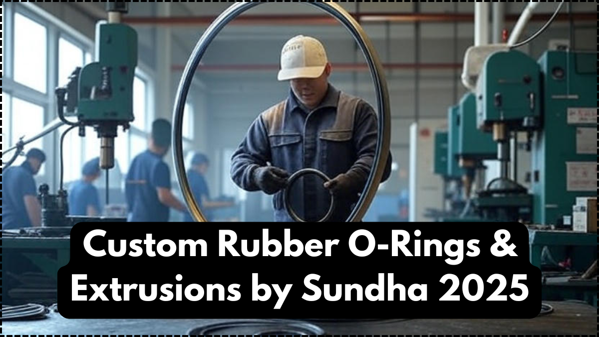 Custom Rubber O-Rings & Extrusions by Sundha 2025