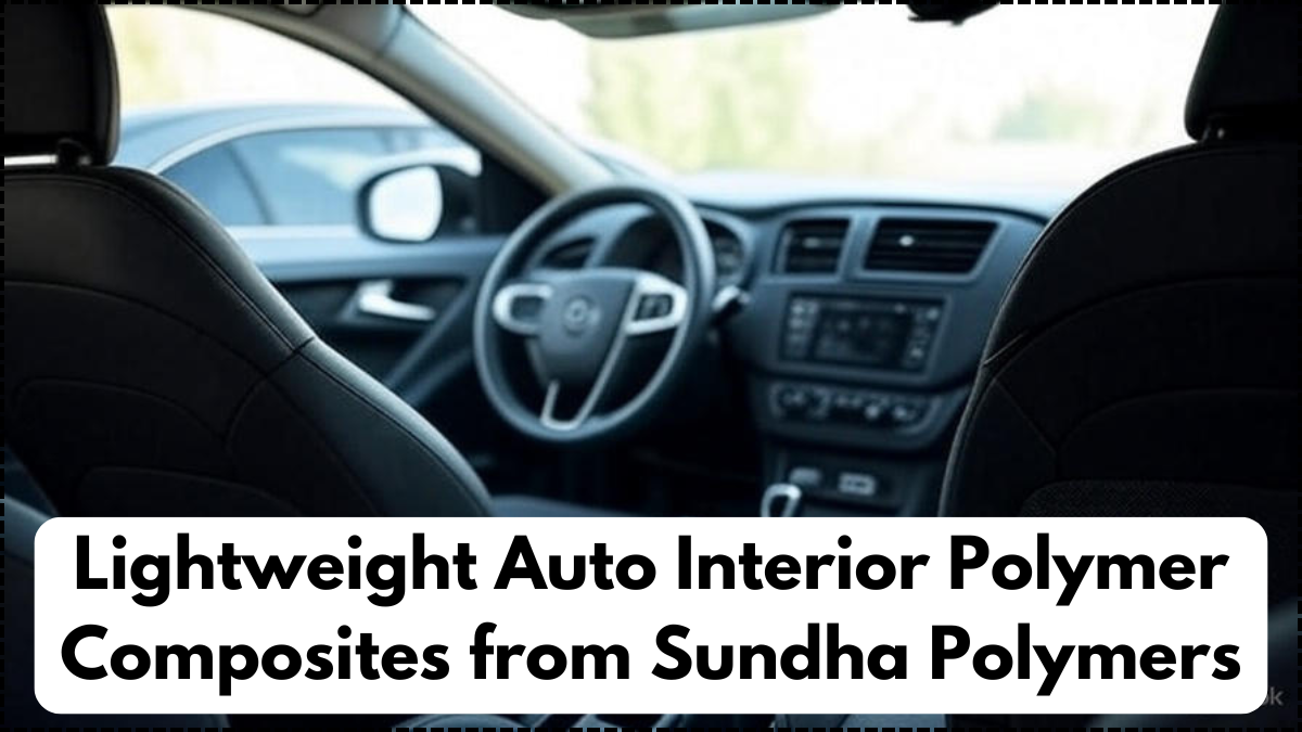 Lightweight Auto Interior Polymer Composites from Sundha Polymers