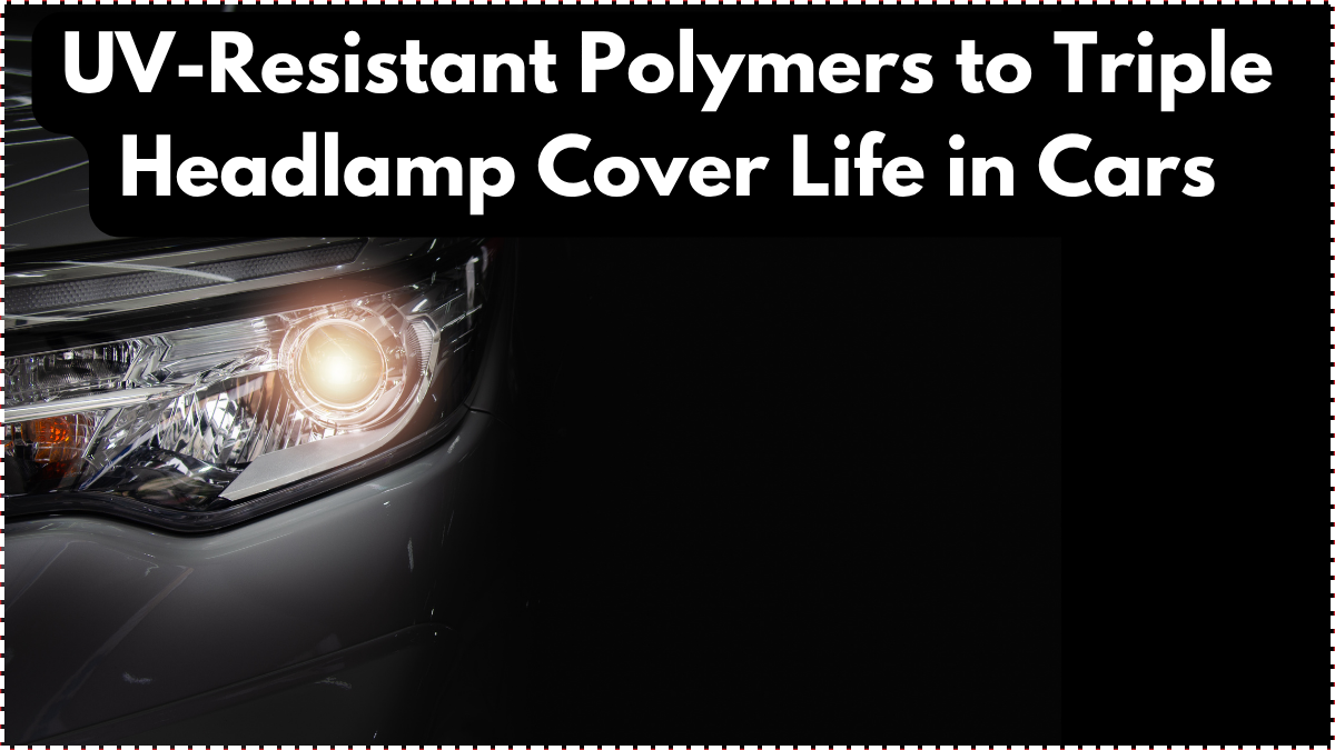 UV-Resistant Polymers to Triple Headlamp Cover Life in Cars