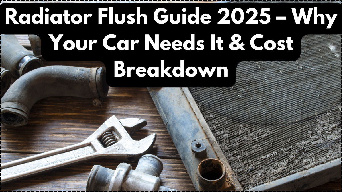 Radiator Flush Guide 2025 – Why Your Car Needs It & Cost Breakdown