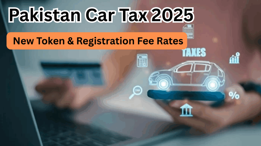 Pakistan Car Tax 2025 – New Token & Registration Fee Rates