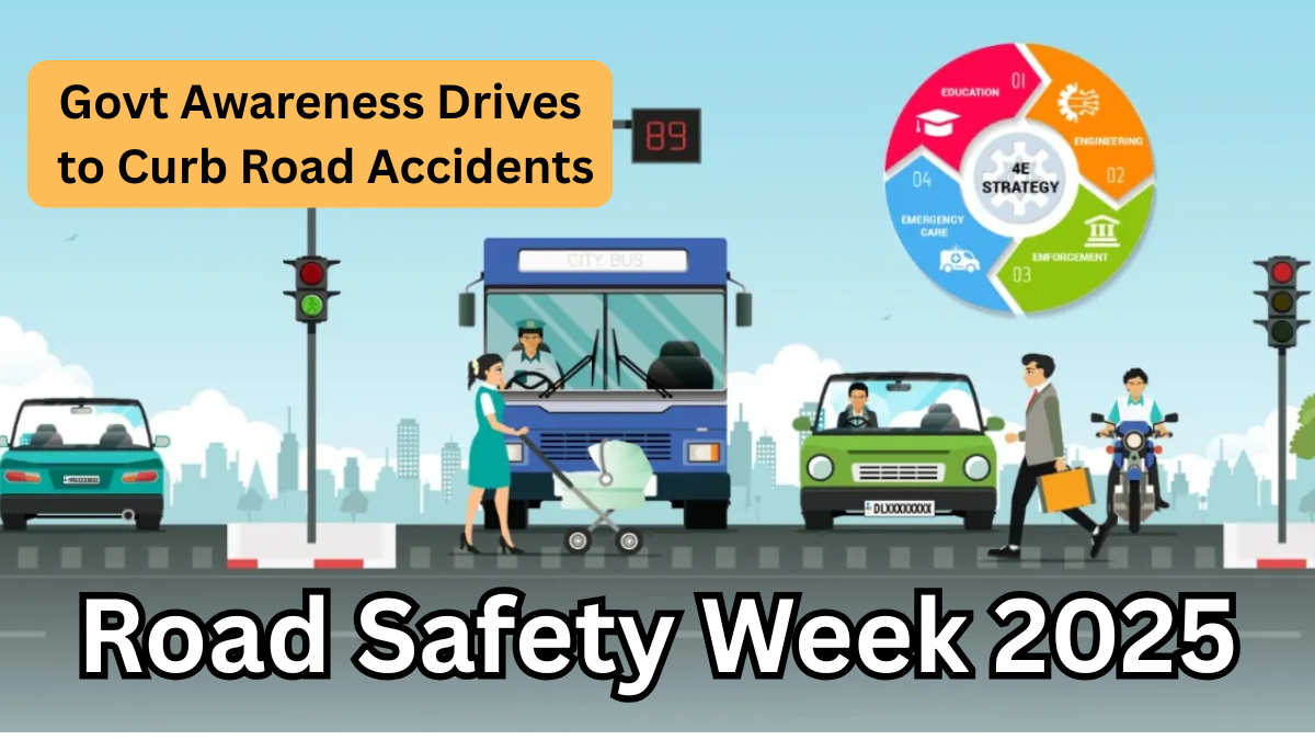 Road Safety Week 2025: Govt Awareness Drives to Curb Road Accidents