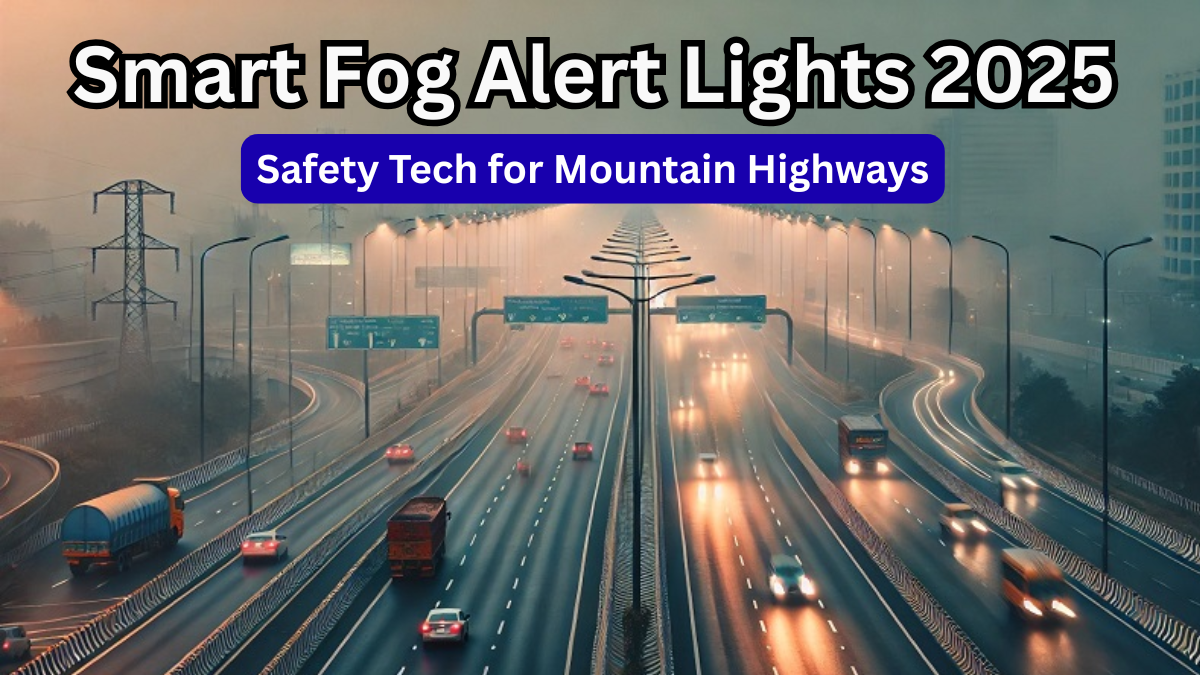Smart Fog Alert Lights 2025 – Safety Tech for Mountain Highways